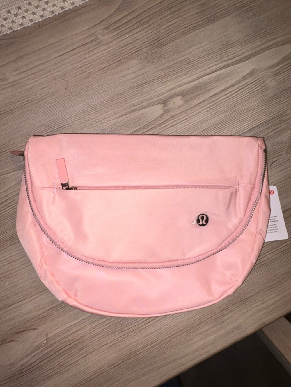 lululemon athletica Light Pink Crossbody Bag - Blush Nylon Sling